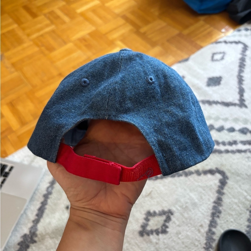 Blue Denim Betty Boop Cap - Picture 2 of 4